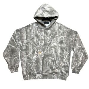 Abercrombie & Fitch Gray Camouflage Hoodie